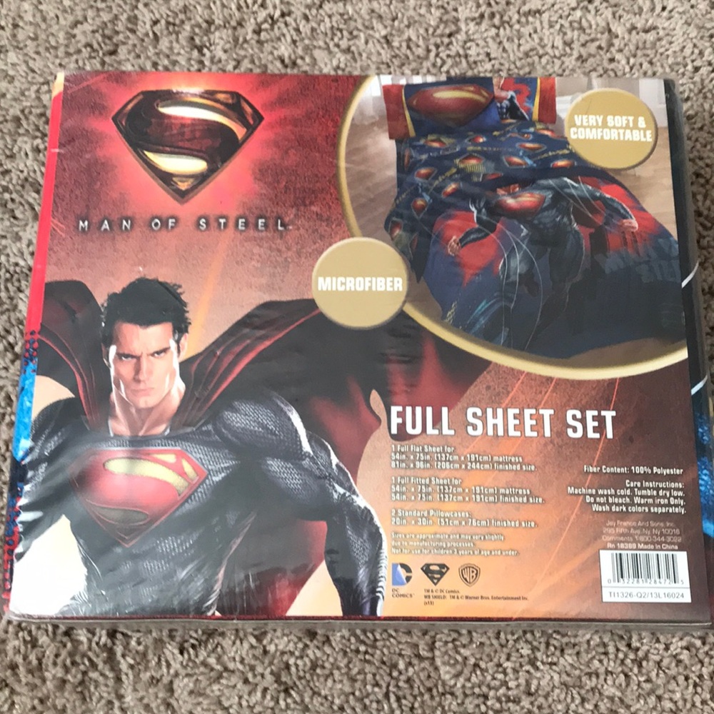Full size sheets